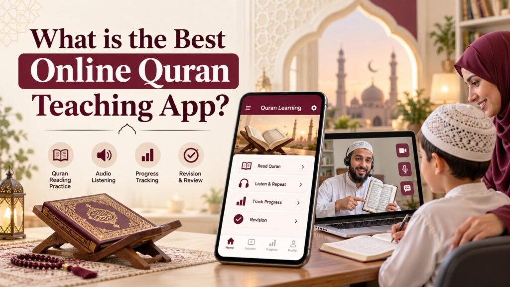 What is the Best Online Quran Teaching App