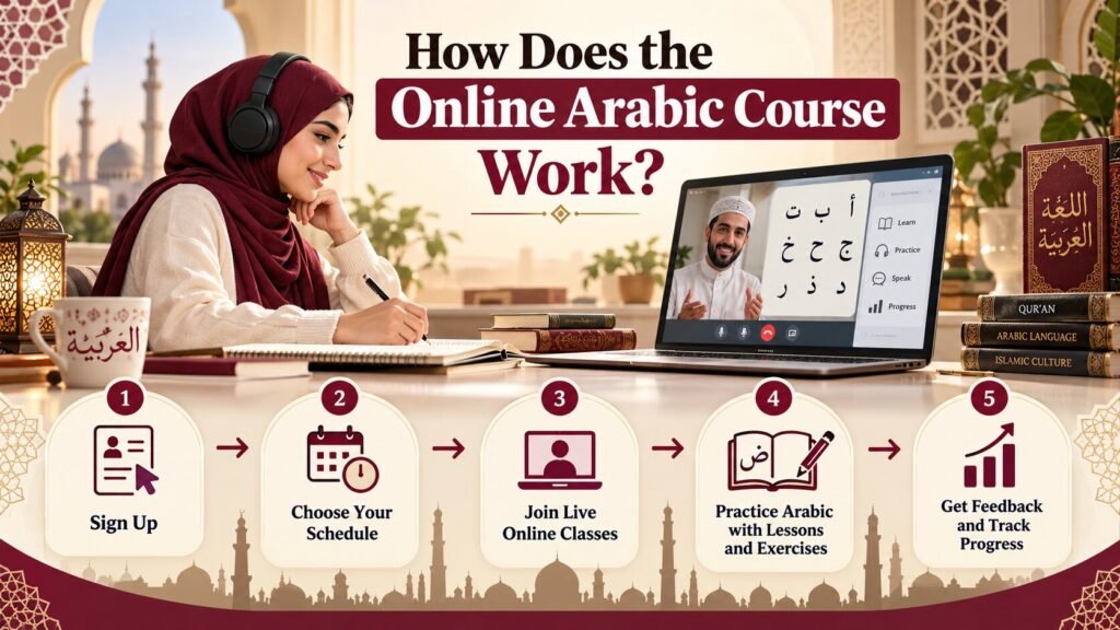 How Does The Online Arabic Course Work