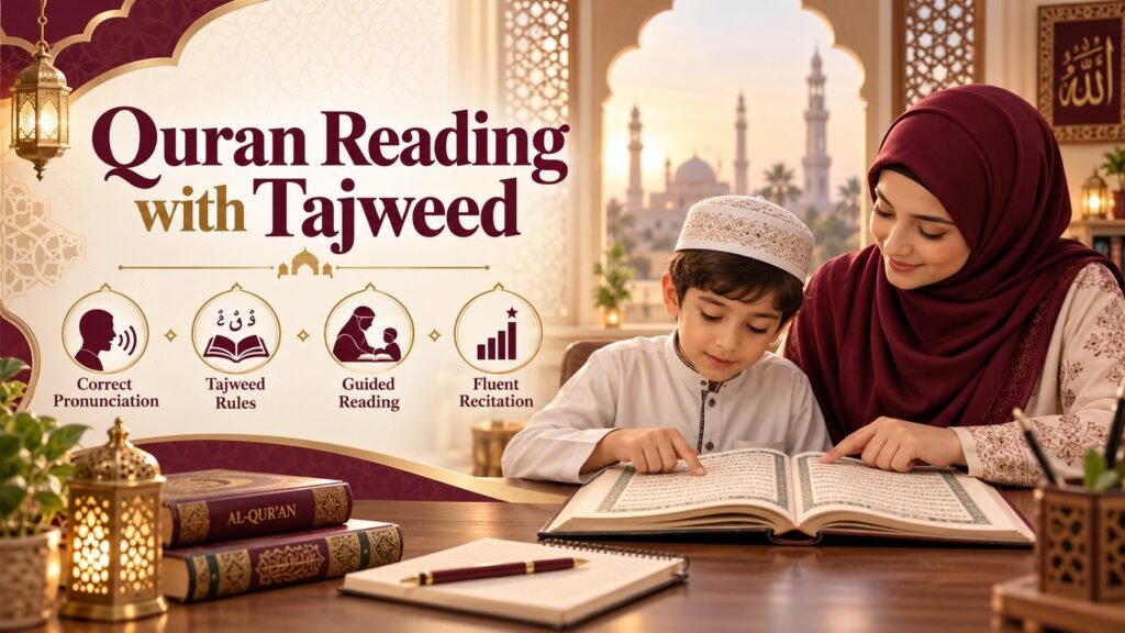 Quran Reading with Tajweed Course