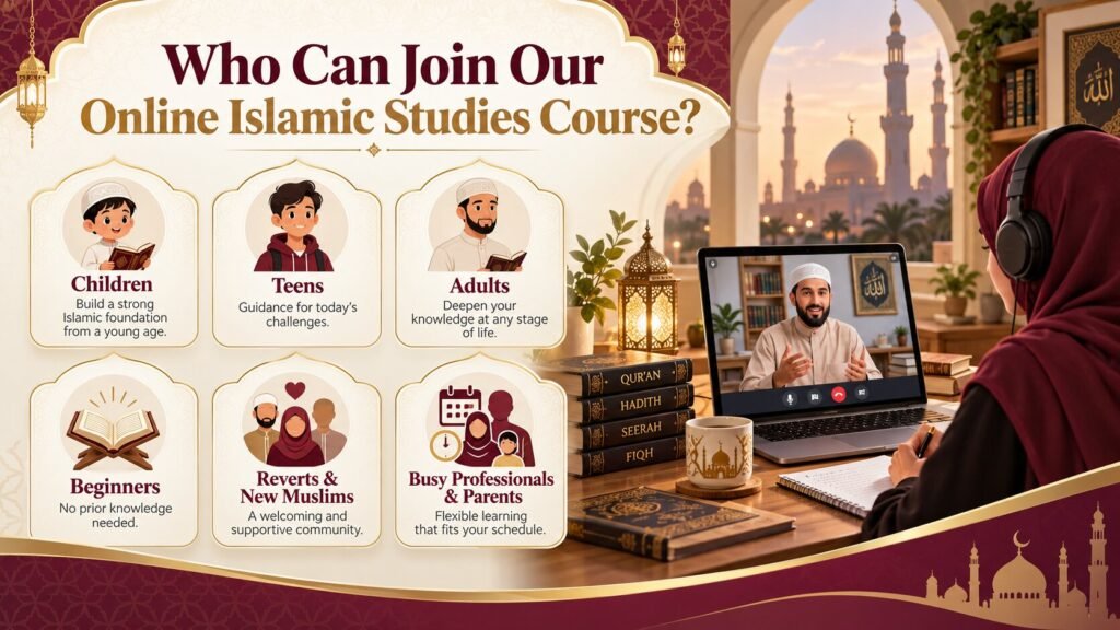 Who Can Join Our Online Islamic Studies Course